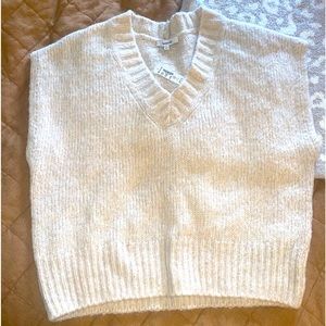 Madewell Cream Sweater Vest